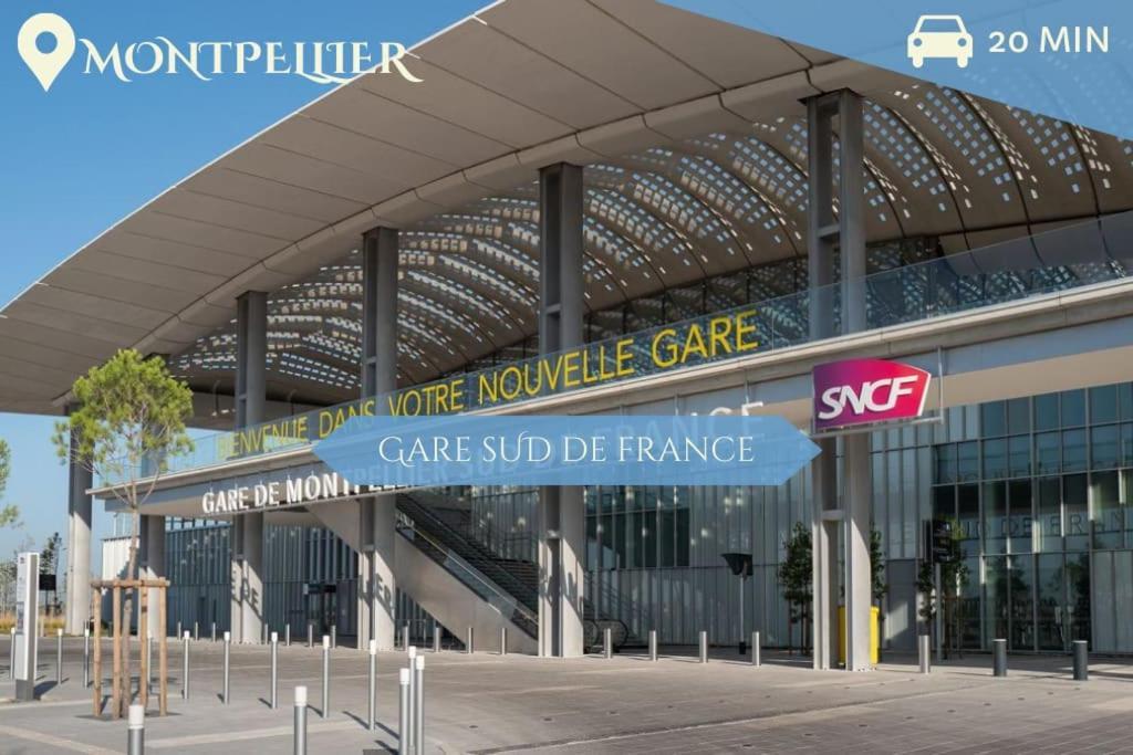 041 - Studio Le Chateau D'O, Appart 4Pers, Parking, Proche Faculte De Medecine 몽펠리에 외부 사진