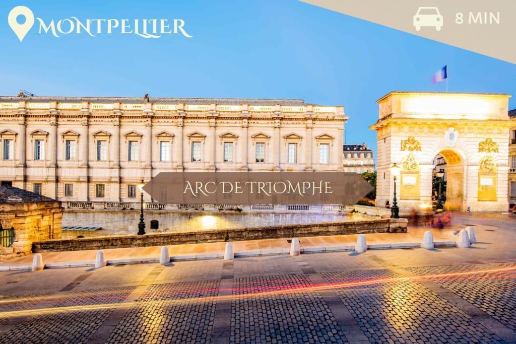 041 - Studio Le Chateau D'O, Appart 4Pers, Parking, Proche Faculte De Medecine 몽펠리에 외부 사진