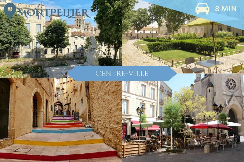 041 - Studio Le Chateau D'O, Appart 4Pers, Parking, Proche Faculte De Medecine 몽펠리에 외부 사진